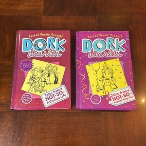 #1 and #2 Dork Diaries Book Kids Chapter Books